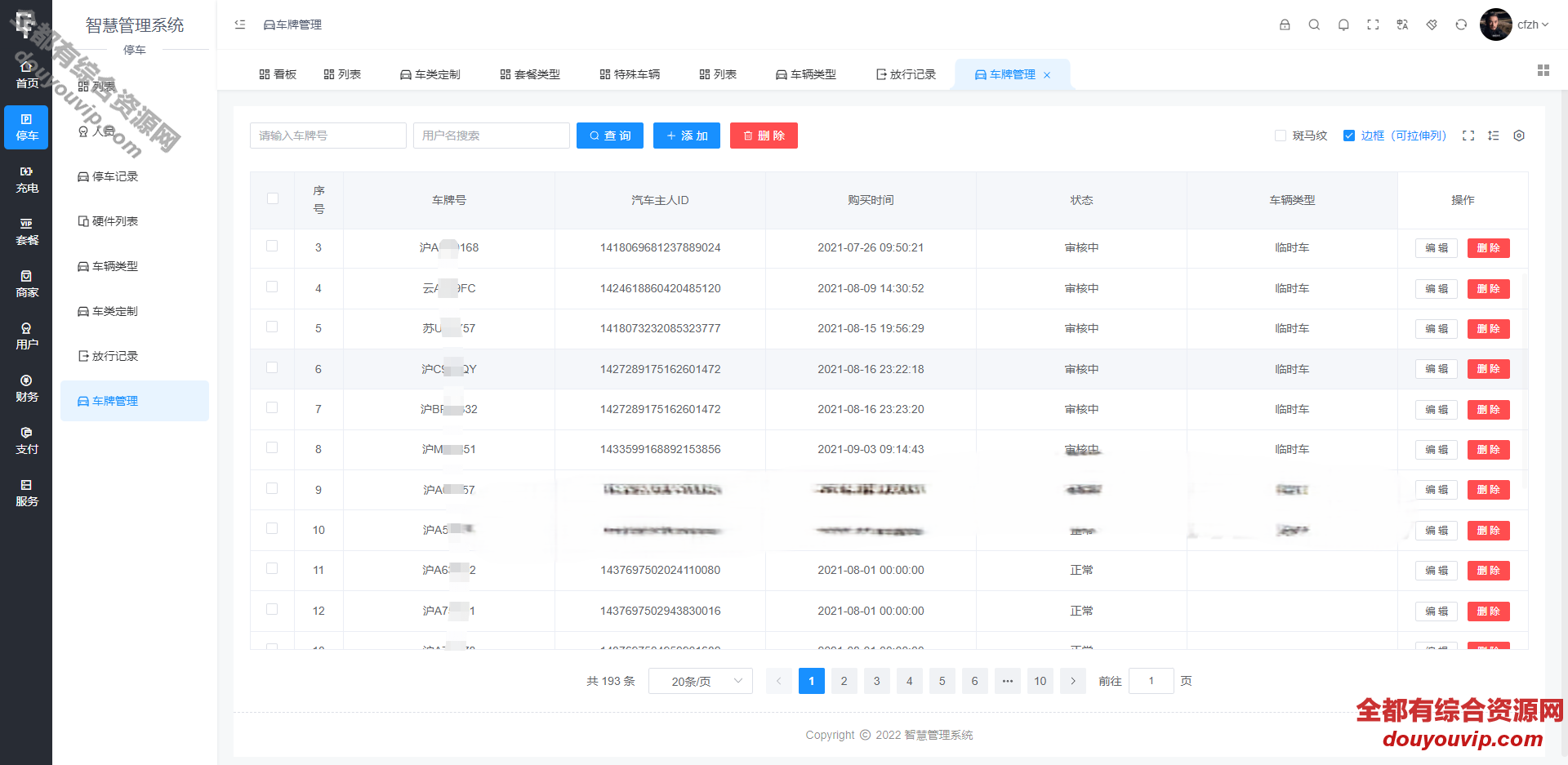 智能停车系统源码-聪明停车场微信小法式源码 -全开源2800 作者:逐日更新 帖子ID:88 停车,源码,微信,治理系统,物联网