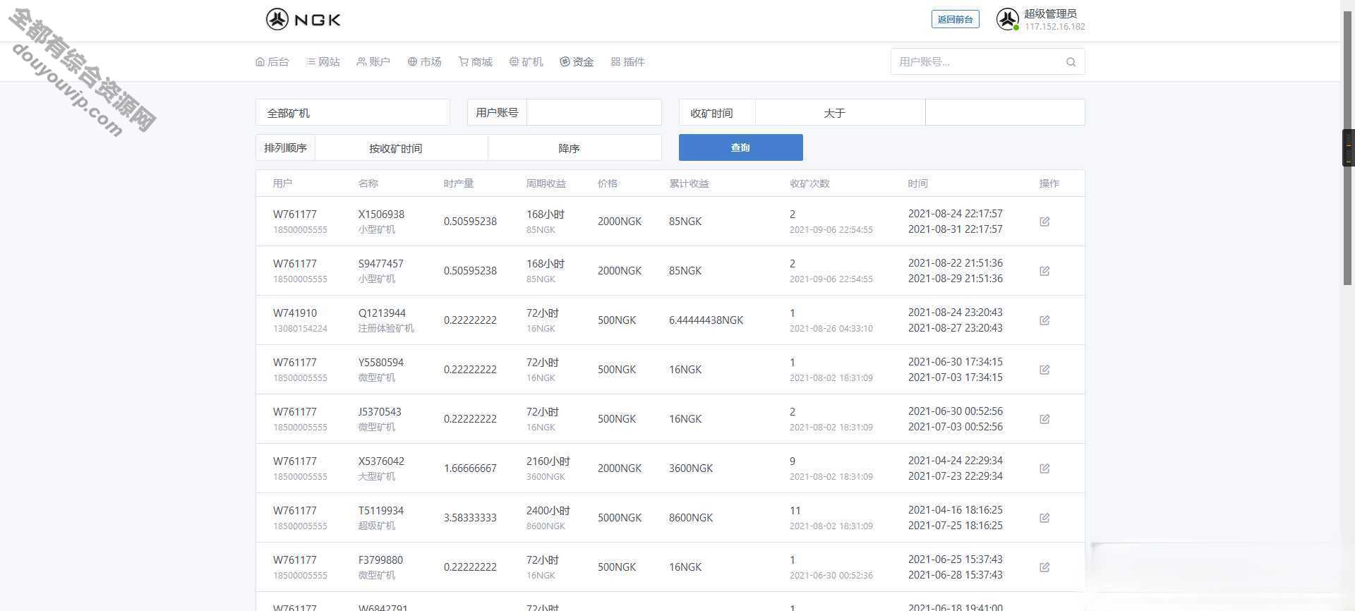 最新NGK区块链源码/NGK公链法式/NGK矿机挖矿源码/数字钱包/点对点买卖形式NGK公链法式/算力4 作者:逐日更新 帖子ID:304 源代码,thinkphp