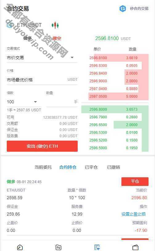 新币币交易所USDT秒合约杠杆C2C法币交易【区块链合约交易所源码】961 作者:每日更新 帖子ID:309 后台管理,源码,手机端,域名