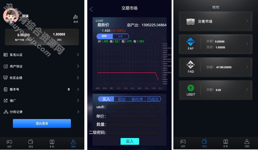 完整版FAF区块链手游 数字钱包 集成游戏、矿机、农场6930 作者:逐日更新 帖子ID:368 区块链系统,区块链金融,区块链矿机,区块链农场,FAF区块链