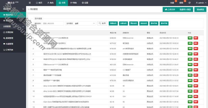 全新赚多多V10自动使命网抢单会员自营版源码带搭建视频教程6167 作者:逐日更新 帖子ID:1212 源码