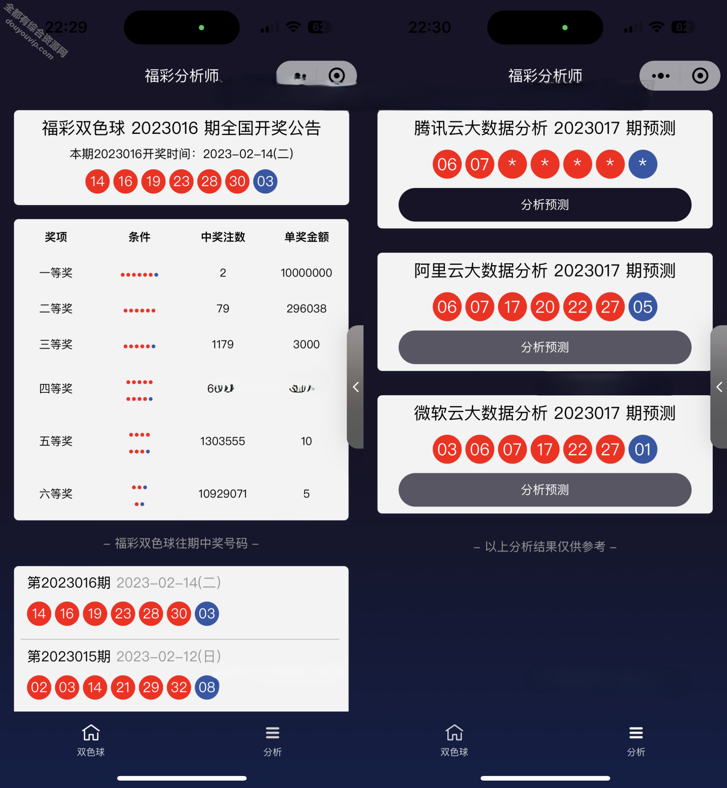 一款中国福彩大数据分析大师 微信小法式版源码-支持免费下载367 作者:逐日更新 帖子ID:1606 小法式,源代码,微信