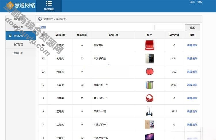 php+MySQL微信手机抽奖系统源码 v3.08594 作者:逐日更新 帖子ID:2188 微信,源代码,源码,直播