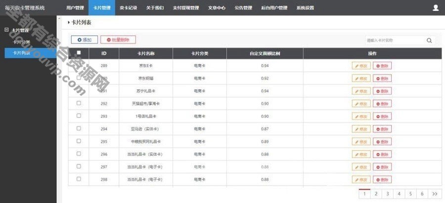 点卡接管礼物卡百分百收卡网兑换二手礼物卡接管网站源码Thinkphp662 作者:逐日更新 帖子ID:2542 thinkphp,API