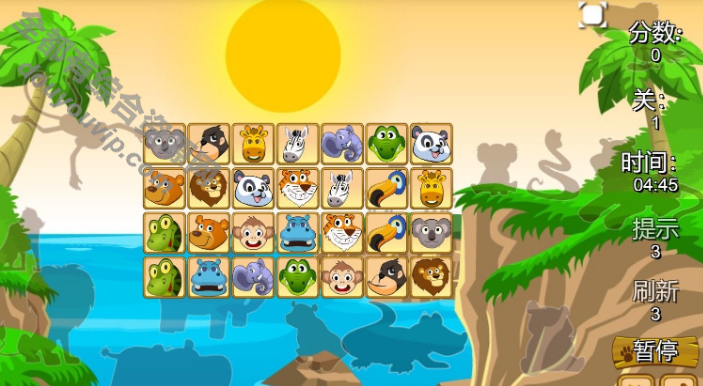 动物连连看html5游戏源码Animals Connect1621 作者:逐日更新 帖子ID:3490 源码