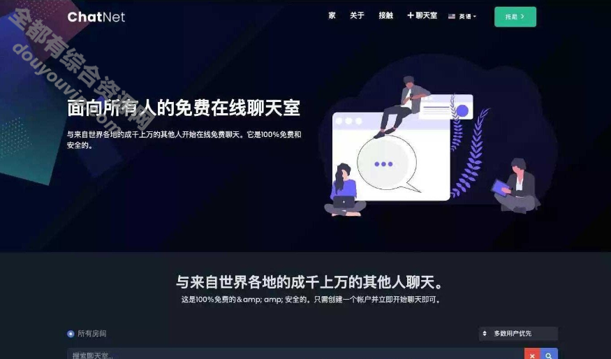 多用户在线聊天室ChatNet_v1.8.3源码免授权完整高兴版8359 作者:逐日更新 帖子ID:3648 java