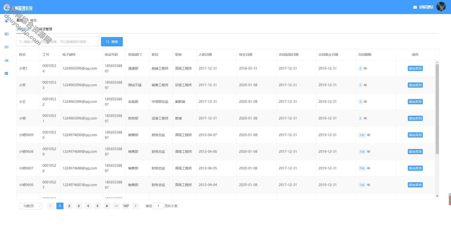 人事治理SpringBoot系统源码2977 作者:逐日更新 帖子ID:3708 治理系统,治理系统源码,源码