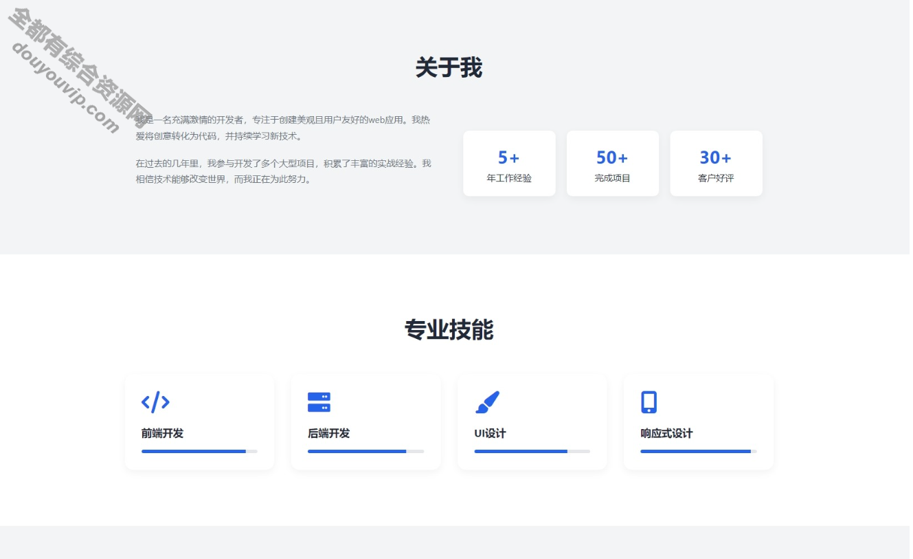 最新UI设想的佳构小我团队主页HTML源码6151 作者:逐日更新 帖子ID:3837 源码,HTML