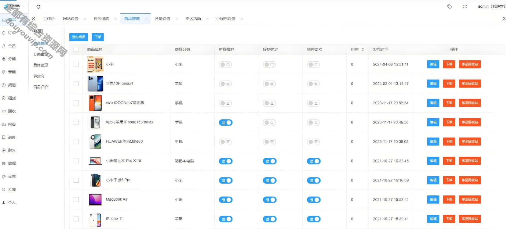 接管租赁二手商城系统源码Thinkphp+uniapp开辟/手机接管/电子产物售卖商城/在线租赁5510 作者:逐日更新 帖子ID:3883 微信