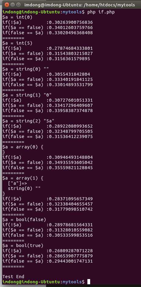 PHP中if(!$a)和if($a==false)哪类写法速度更快？1238 作者:全都有综合资本网 来历:全都有综合资本网 公布时候:2024-6-17 09:47